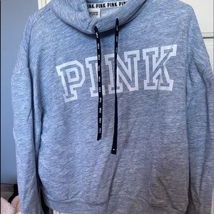 PINK Blue Turtleneck